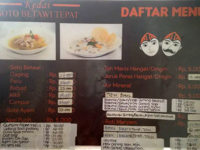 Gambar Makanan Soto Betawi T'Epat 1