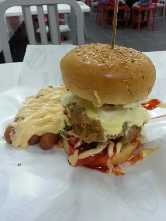 Burger Bakar Abang Burn Food Photo 4