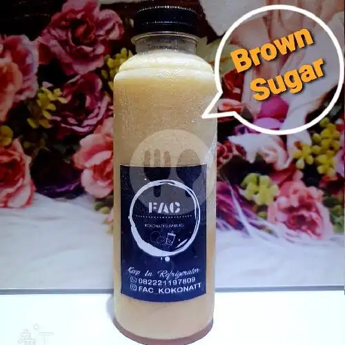 Gambar Makanan Juice Fac Kokonat Mini Boba Milk, Sunter 7