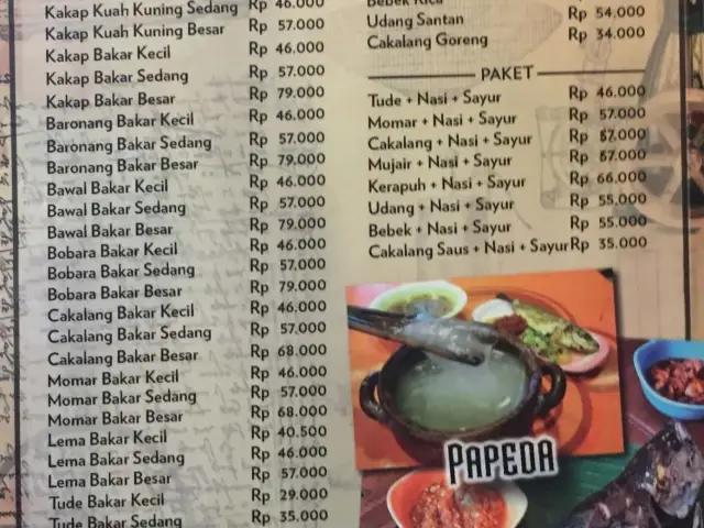 Gambar Makanan Waroeng Ikan Bakar Khas Papua 6