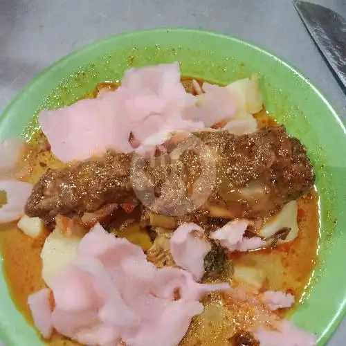 Gambar Makanan Ketupat Sayur Padang Uni Manis, Samping Pospol 10