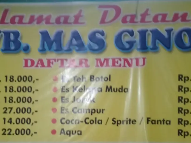 Gambar Makanan Pondok Bakso Mas Gino 13