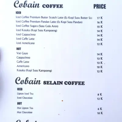 The Cobain Coffee