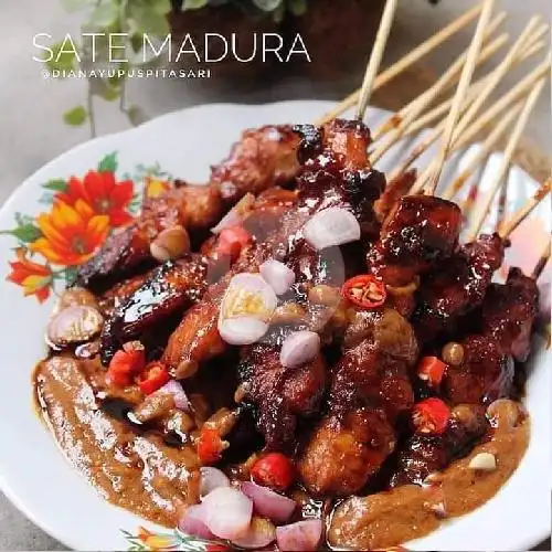 Gambar Makanan Sate Ayam Dan Kambing Madura Karomah Menoreh Raya Sampangan, Gajahmungkur 1