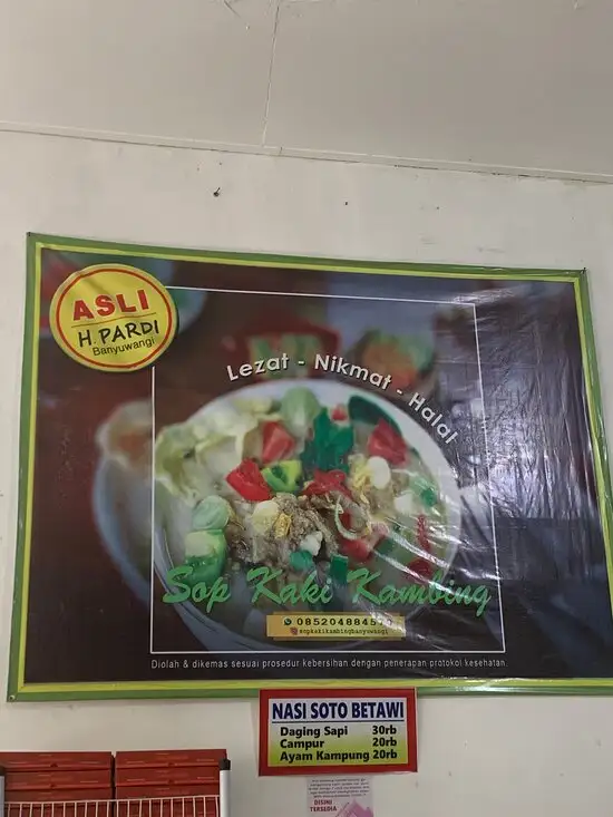 Gambar Makanan Soup Kaki Kambing H. Pardi Grogol 4