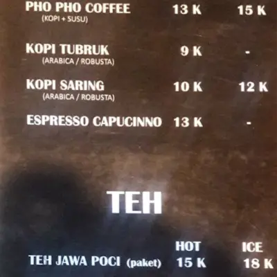 Pho Pho Cafe