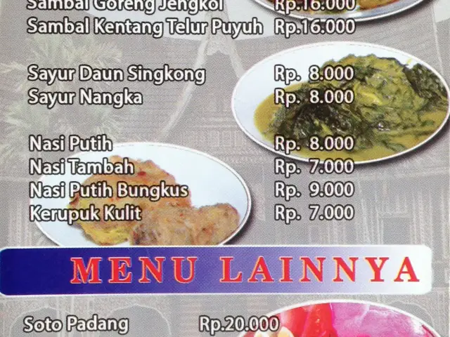 Gambar Makanan Restoran Sederhana Lintau 3