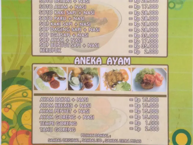 Gambar Makanan Soto Betawi Bu Ani 3