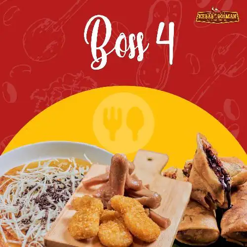Gambar Makanan Kebab Bosman, Lidah Wetan 16