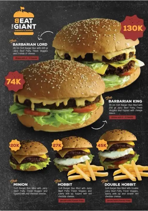 Gambar Makanan Beat The Giant Burger & Sandwich 1