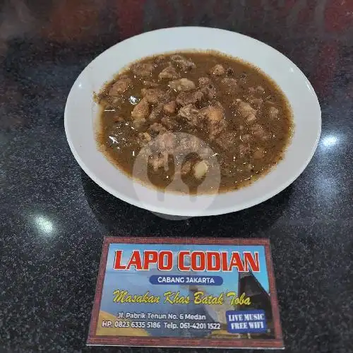 Gambar Makanan Lapo Codian Medan 6
