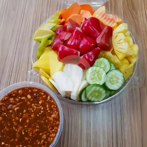 Gambar Makanan Rujak Kolam Bahagia, Mahkamah 17