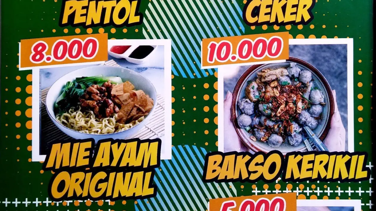 Mie Ayam dan Bakso Kerikil