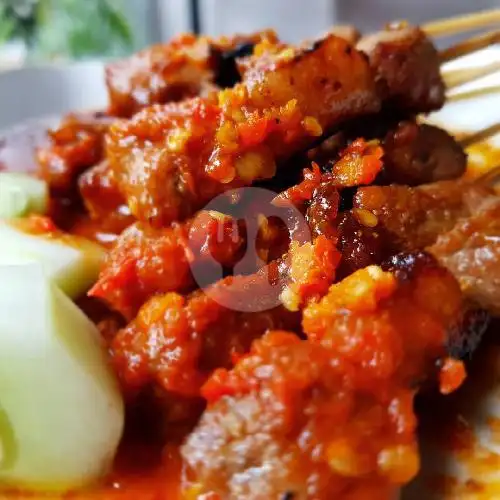 Gambar Makanan Sate Plecing Siobak Singaraja Wr. Dharmasanti, Gunung Agung 13