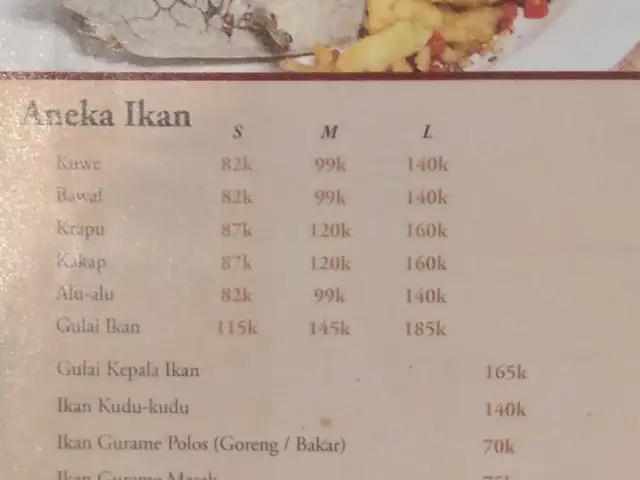 Gambar Makanan Waroeng Kampoeng Seafood & Ropang 1