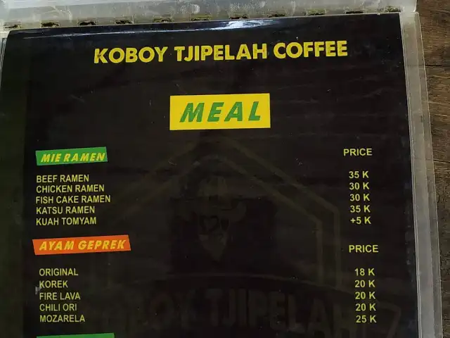 Gambar Makanan Koboy Tjipelah Coffee 4