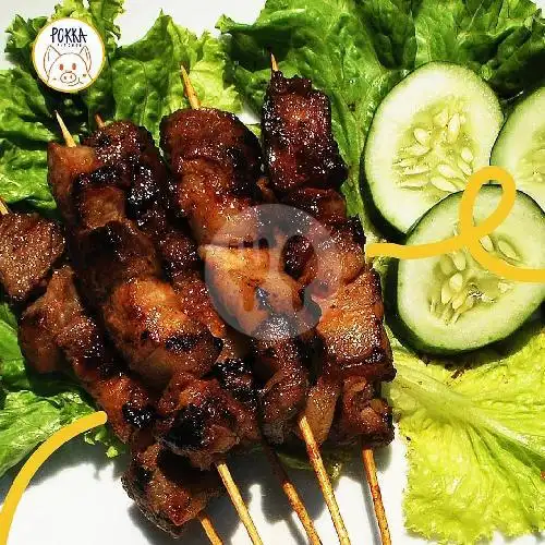 Gambar Makanan Sate Babi Ragey Pokka Kitchen, Ruko Apart West Vista Blk C33 8