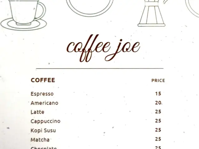 Gambar Makanan Coffee Joe 1