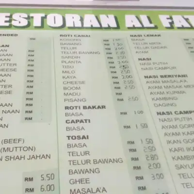 Restoran Al Fateh