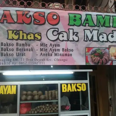 Bakso Bambu Cak Mad