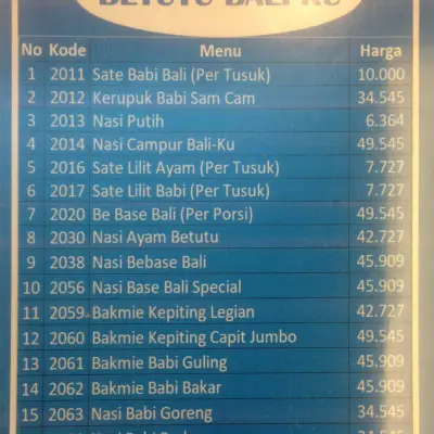 Betutu Bali Ku