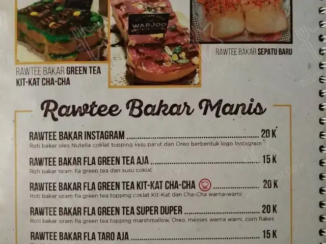 ROTI AYAM BAKAR WARJOO