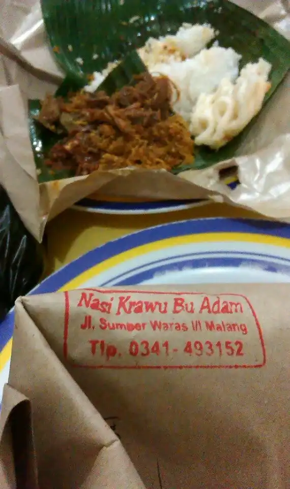 Nasi krawu Bu Adam