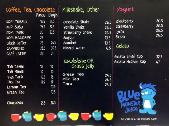 Gambar Makanan Blue Monster Juice 5