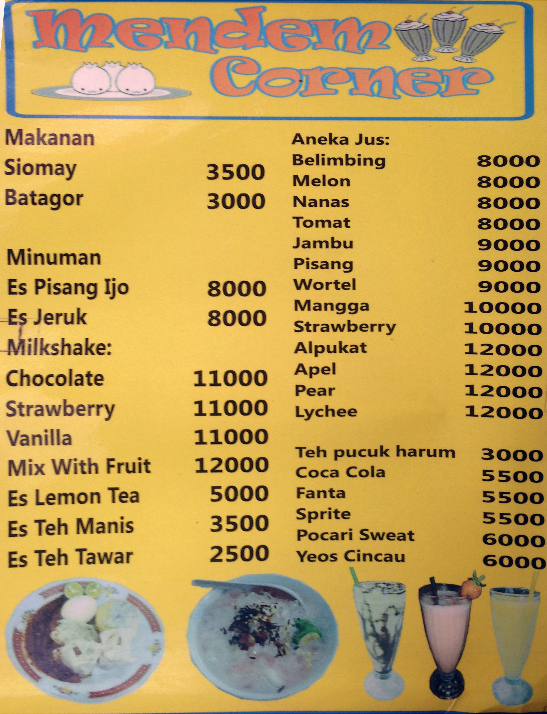 Mendem Corner terdekat Restoran dan Tempat Makan Indonesia terdekat