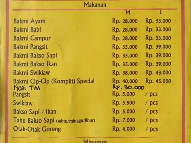 Gambar Makanan Bakmi Cip - Cip 6