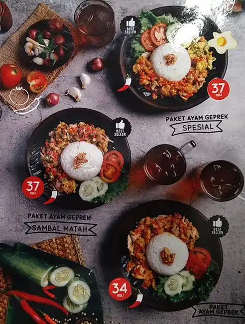 Gambar Makanan Penyetan Cok Bassura 12