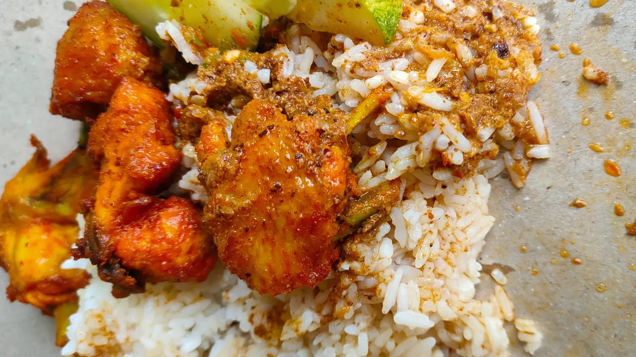 Nasi Ayam Cincang Abang Zamz