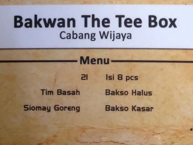 Gambar Makanan Bakwan The Tee Box 2