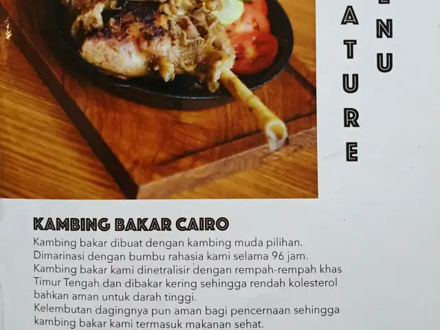 Gambar Makanan Kambing Bakar Cairo 10