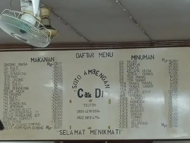 Gambar Makanan SotoAyamAmbenganCakDi 6