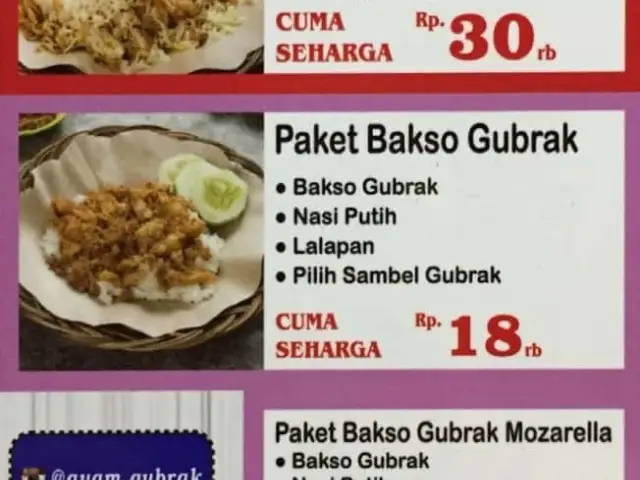 Gambar Makanan Ayam Gubrak 1