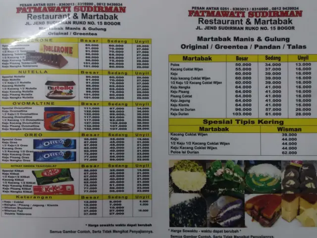 Gambar Makanan Fatmawati Sudirman Restaurant & Martabak 3