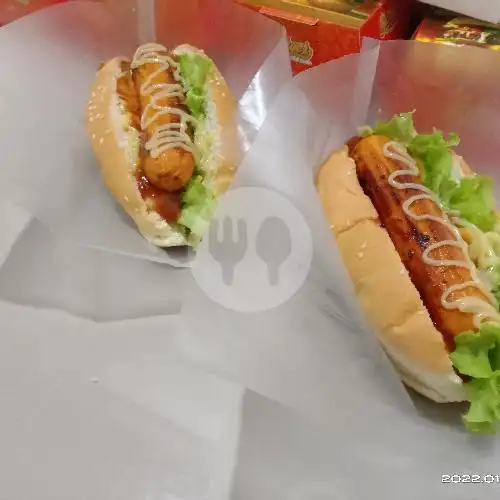 Gambar Makanan Burger Hotdog Adiis, Mergangsan Brontokusuman 2