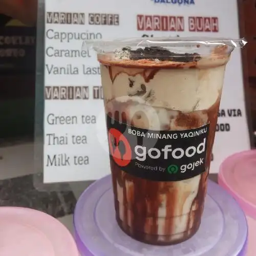 Gambar Makanan Minang Boba Yakini Qu, Cimanggu 3