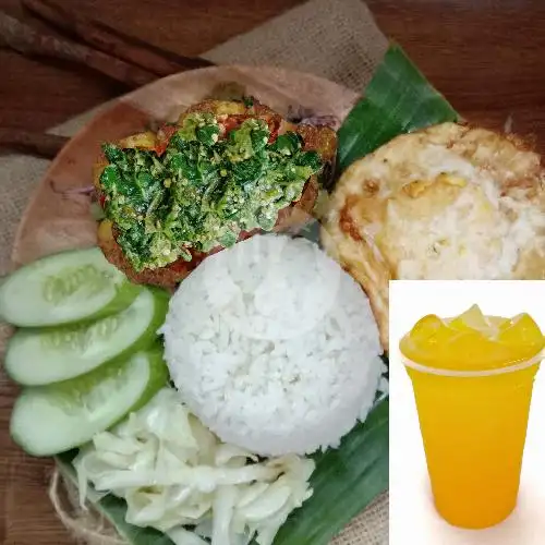 Gambar Makanan Ayam Penyet Sambel Hejo Sambel Dadak, Kalibata 5