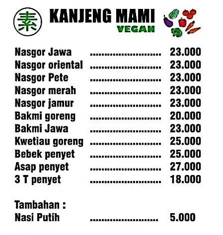 Kanjeng Mami Vegan