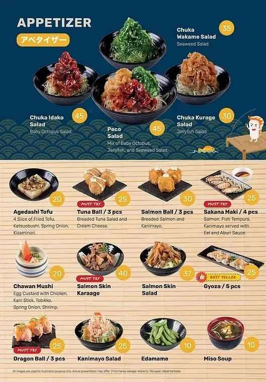 Gambar Makanan Peco Peco Sushi - Gunawangsa Merr Hotel & Apartments 7