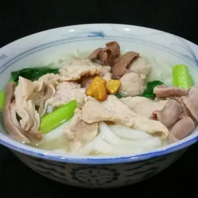 Pork Noodles @ Ah Tan White Coffee