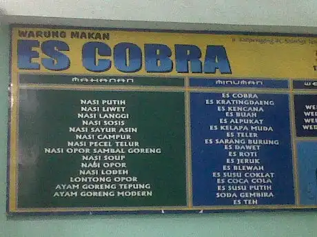 Gambar Makanan Warung makan Es Cobra 16