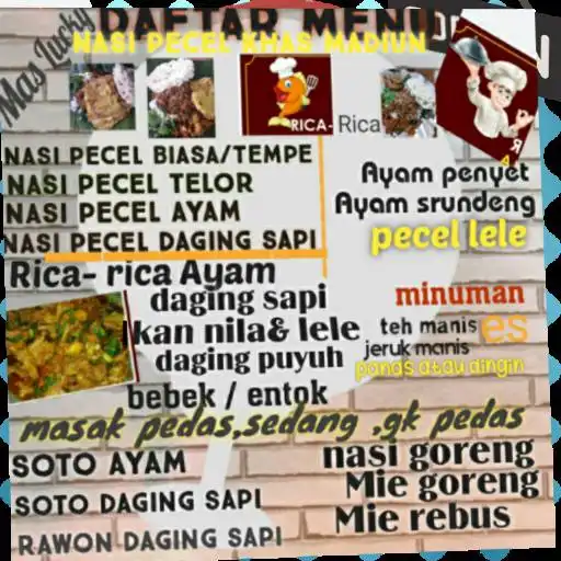 Gambar Makanan Nasi Pecel Madiun 3