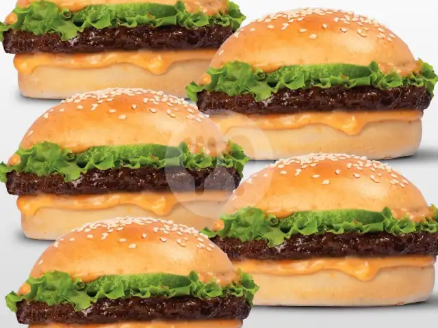 Gambar Makanan Burger Brader, Adam Malik Medan 2