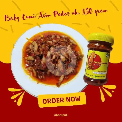 Gambar Makanan Queen Sambal Palu, (Sambal Baby Cumi Asin) 1