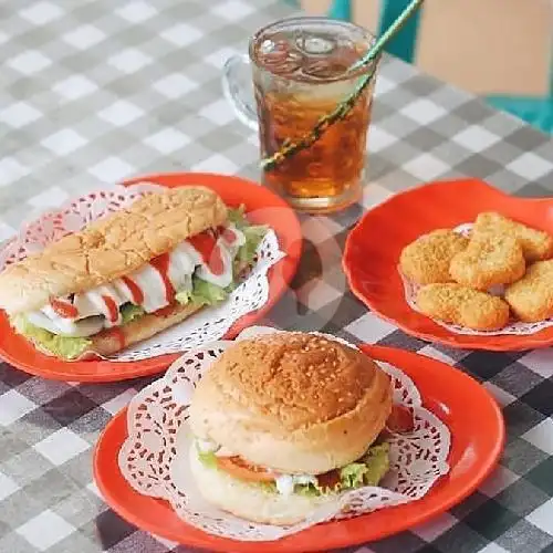 Gambar Makanan Kedai Burger MD, Sempaja Selatan 14