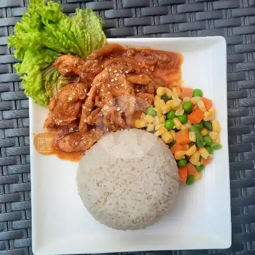 Gambar Makanan Nasi Ayam Steak Dan Lukumades (Depot Bang Rizky), Tangkuban Perahu 3
