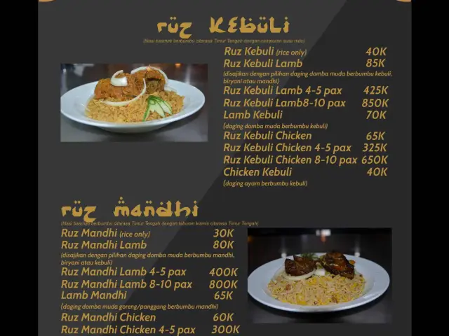 Gambar Makanan Real Arabian Resto 4